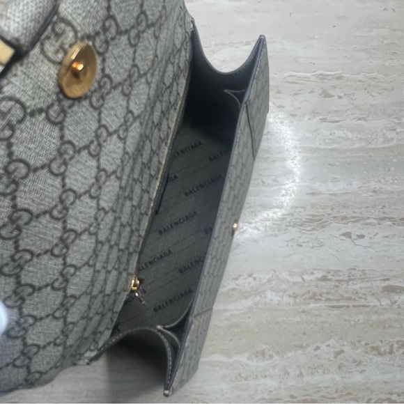 Gucci X Balenciaga The Hacker Project Hourglass Bag Medium - Picture 6 of 8